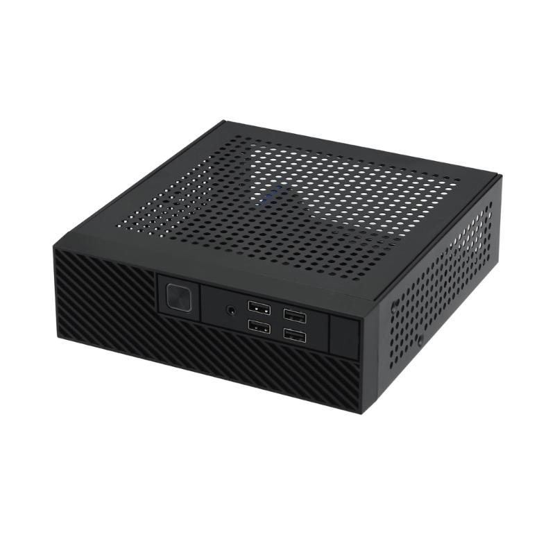 Корпус для компьютера ITX Серверный корпус Игровой блок питания Простой в использовании M10 Промышленный контроллер Корпус HTPC для домашнего использования
