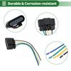 X Autohaux Headlight Wiring Harness Assembly for Chevrolet Impala 2006-2013 Headlights
