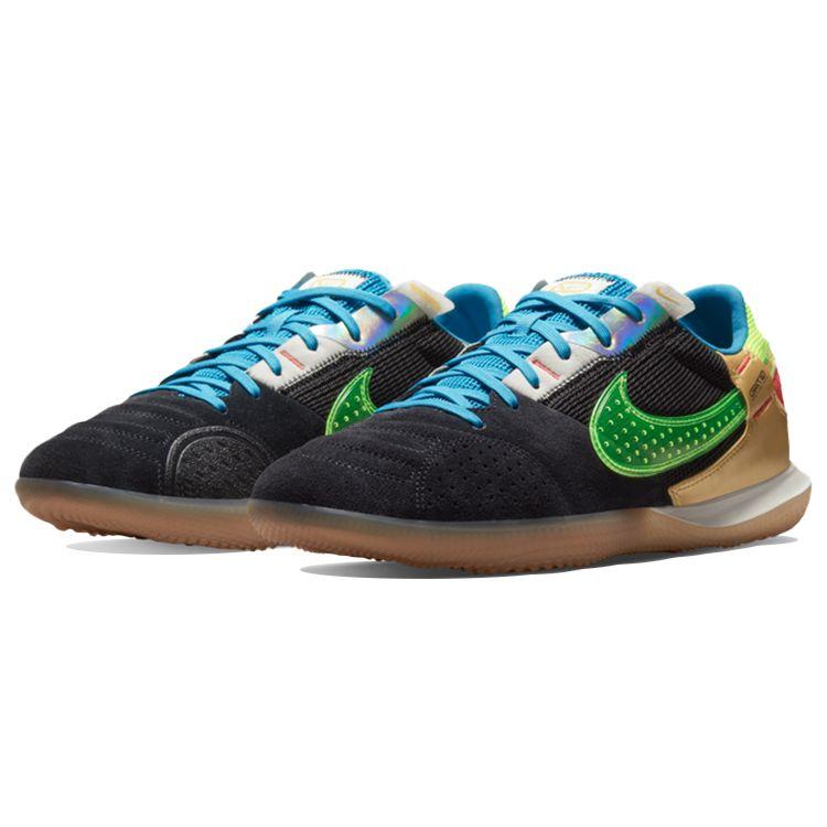 Nike Streetgato Black Volt Мужские кроссовки Cyber-Teal Metallic-Vivid-Gold DC8466-074
