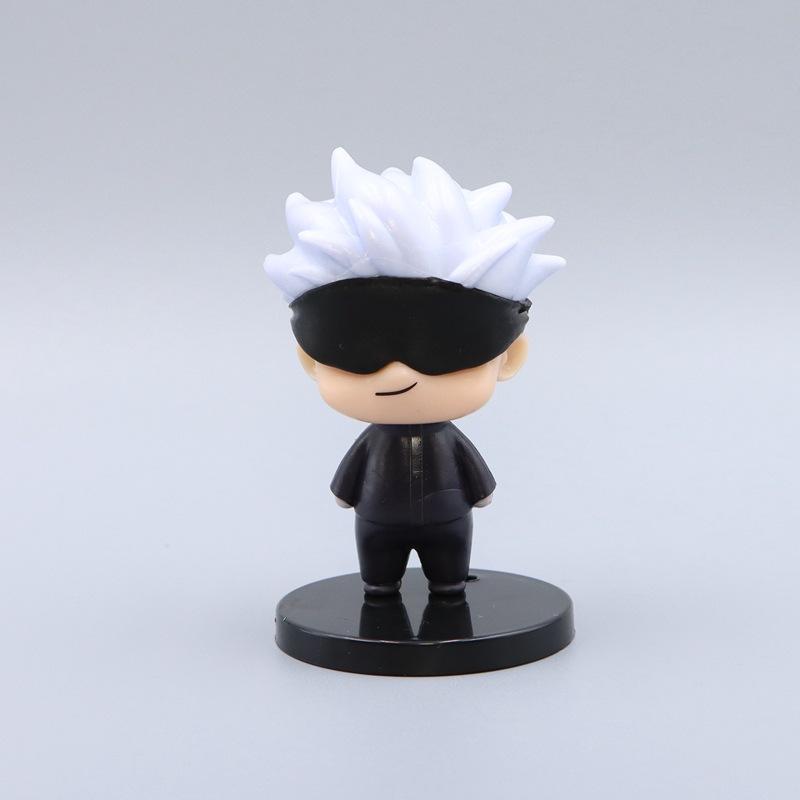 8 шт./1 набор Аниме Jujutsu Kaisen Фигурка Итадори Юдзи Фигурка Действия Сатору Годжо Игрушка Нанами Кенто Модель Инумаки Тоге Кугисаки Нобара