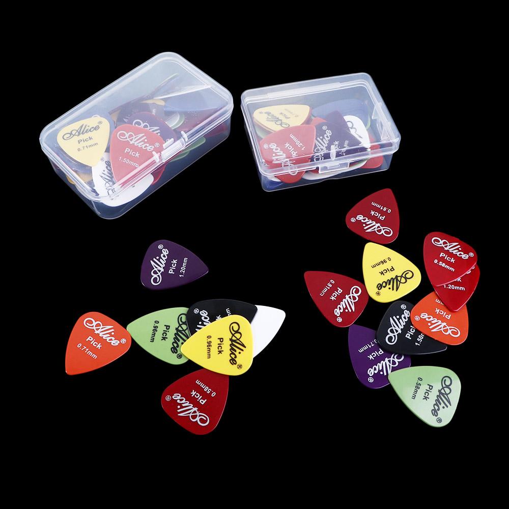 Light Weight Multiple Color Bass 1 Box ABS Guitar Picks Mediator Guitar Accessories Plectrum