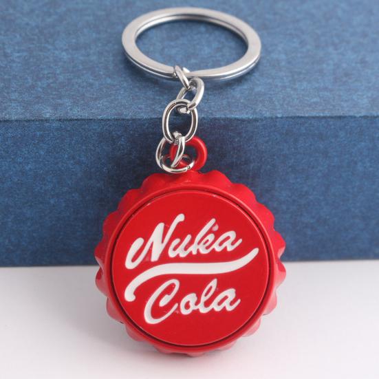 Cola Design Keychain Bottle Opener Multifunctional Corrosion-Resistant Keychain Beer Opener Key Tag Chain Ring Accessories for Everyday Carry