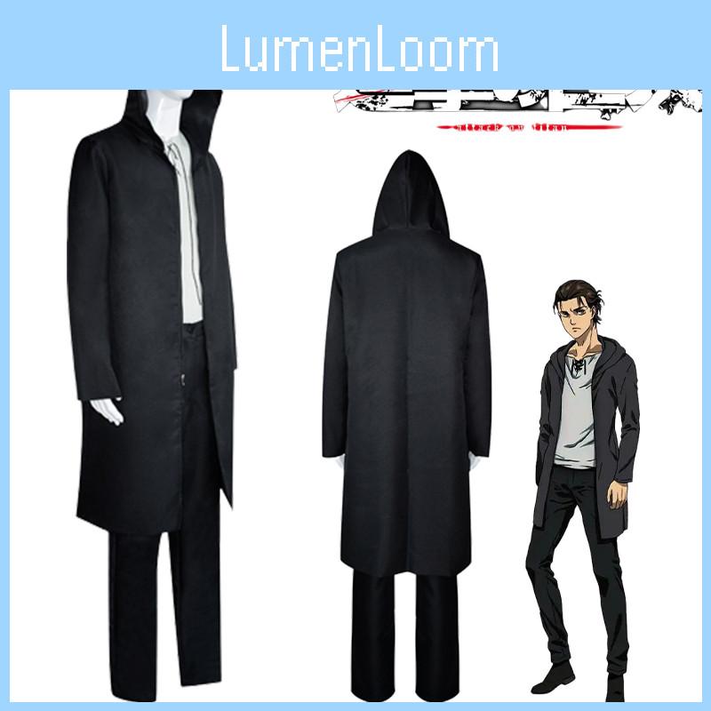 Атака Титанов Последний Сезон Эрен Йегер Косплей Костюм Славы