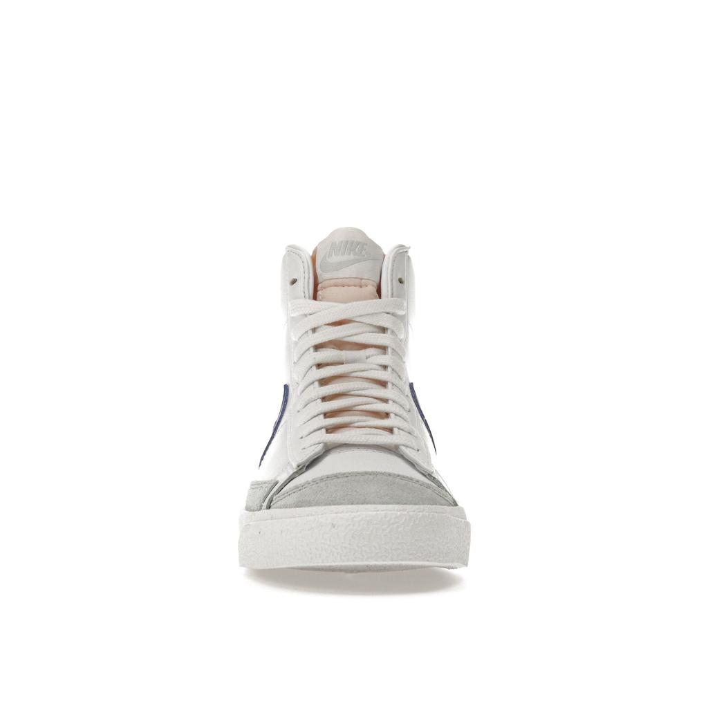 Nike Blazer Mid 77 Vintage White Game Royal мужские кроссовки Pure-Platinum BQ6806-124