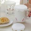 Cup Cover High Temperature Resistant Adorable Dust-proof Reusable Drinking Tea Coffee Mug Lid Home Supply