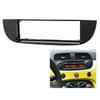 Efficientt-One Din Car Dvd/Cd Radio Stereo Fascia Panel Frame Adapter Dash Kit For Fiat (500) 2007-2015 Cd Trim Install Frame Ki