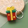 Christmas Series Santa Claus Christmas Tree Key Chains For Backpacks Pendant Cute Elk Doll Key Ring For Kids Friends Gift