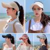 Outdoor Elastic Breathable Sports Visors Empty Top Hat Baseball Cap Sun Hat