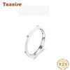 Tancise Classic стерлингового серебра 925 пробы кольцо с цирконом женские ювелирные изделия свадебное обещание вечерние подарок