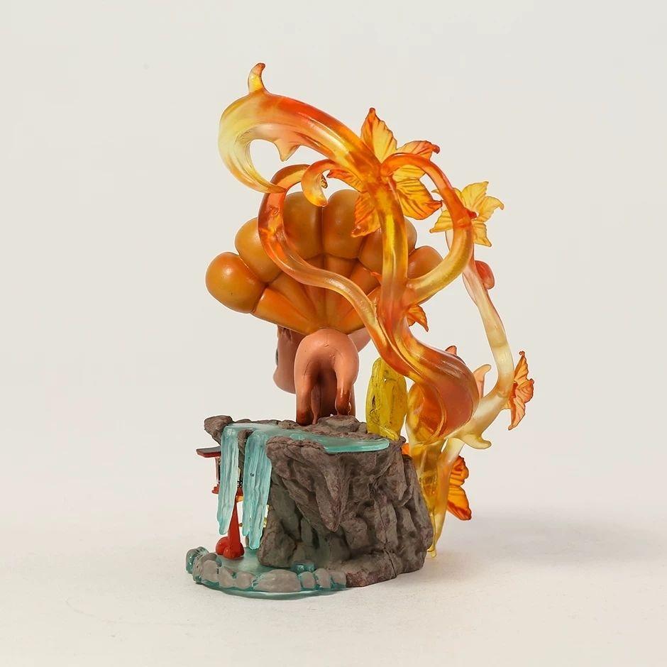 Pokmon Ice Ivysaur Fire Ivysaur Figure Model Figurine Gift Box Set vivid and beautiful Ice Eevee and Fire Eevee invincible