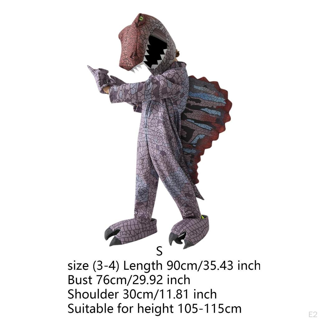 Dinosaur Costume Set for Kids Cute Roles Play Stage Performance Themed Party