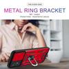 Coque pour Samsung Galaxy A23 5G - Rouge - Antichoc - Support 360° - 2 Verres Trempés