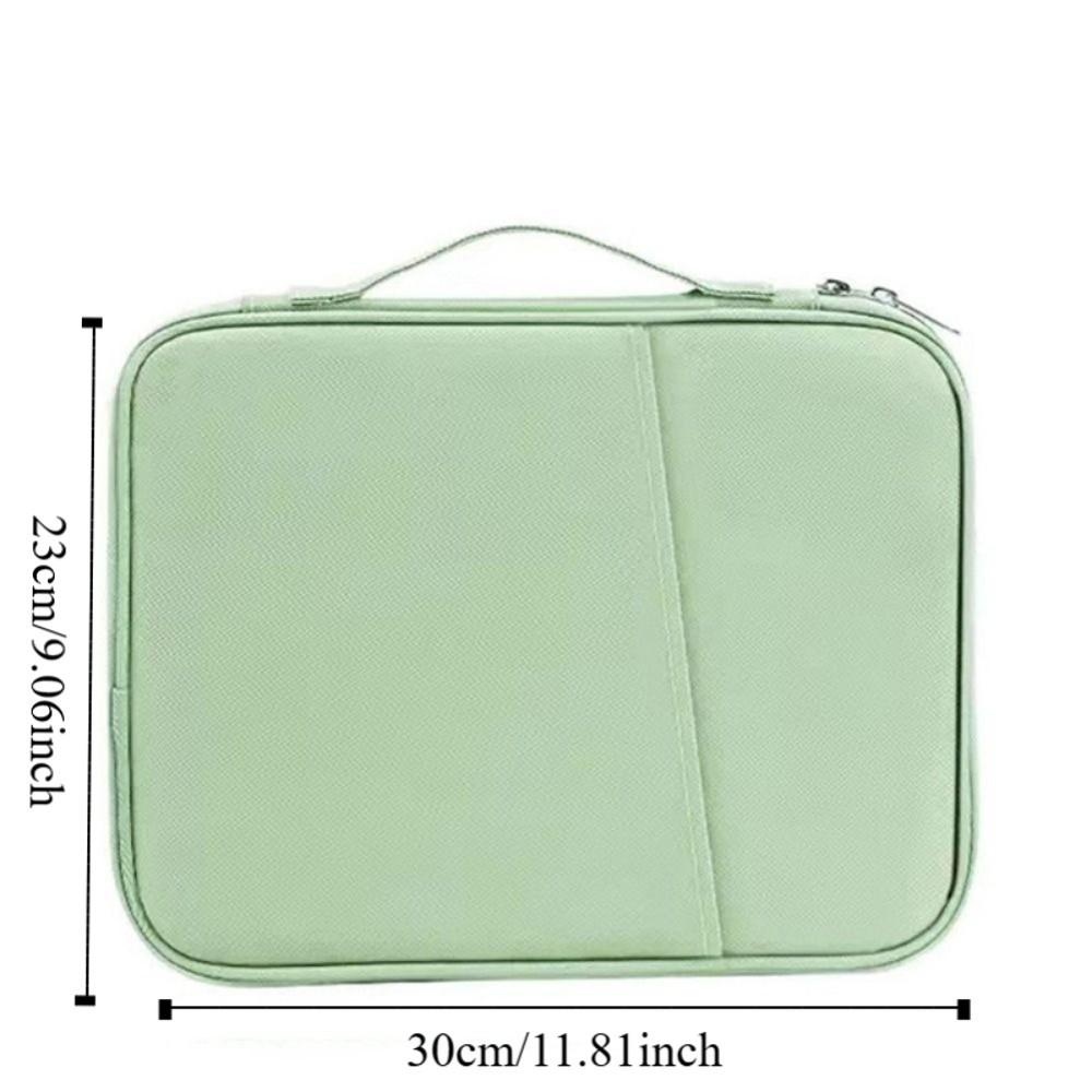 Сумка для ноутбука с ручкой, легкая, водонепроницаемая, для компьютера, ноутбука, планшета (11 дюймов), с двойной молнией, защитный чехол.