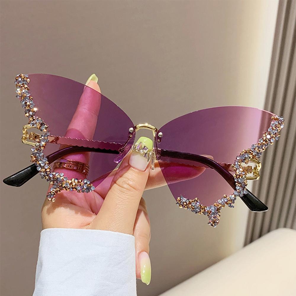 Солнцезащитные очки «Бриллиантовая бабочка» для женщин для вождения, рыбалки, охоты, пеших прогулок, спорта