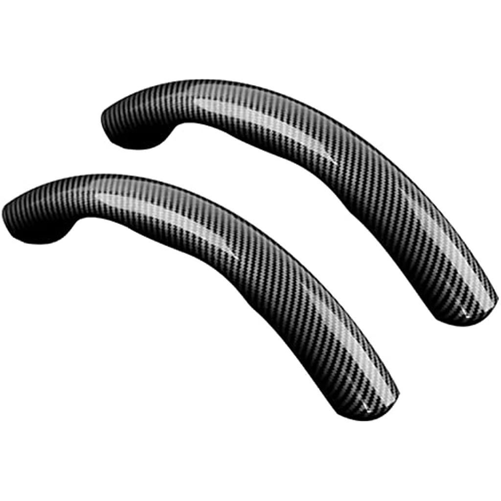 Чехол на руль автомобиля из углеродного волокна, универсальный автомобильный чехол из углеродного волокна, чехол на руль автомобиля, нескользящая защита колеса автомобиля 38 см(15 дюймов)