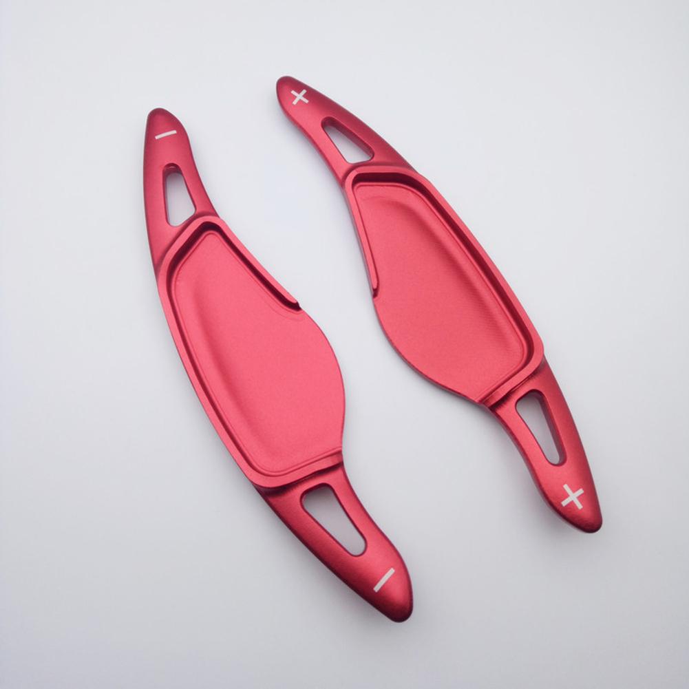 Крышка удлинителя подрулевого переключателя из алюминиевого сплава, красная, совместимая с BMW 5 6 7 8 X3 X4 X6 X7