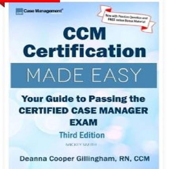CCM Certification Made Easy Paperback UKN777