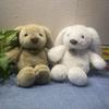 Cute Little Rabbit Doll Rice Marten Long Ears Rabbit Plush Toy Doll Sleep Comforting Children's Birthday Gift