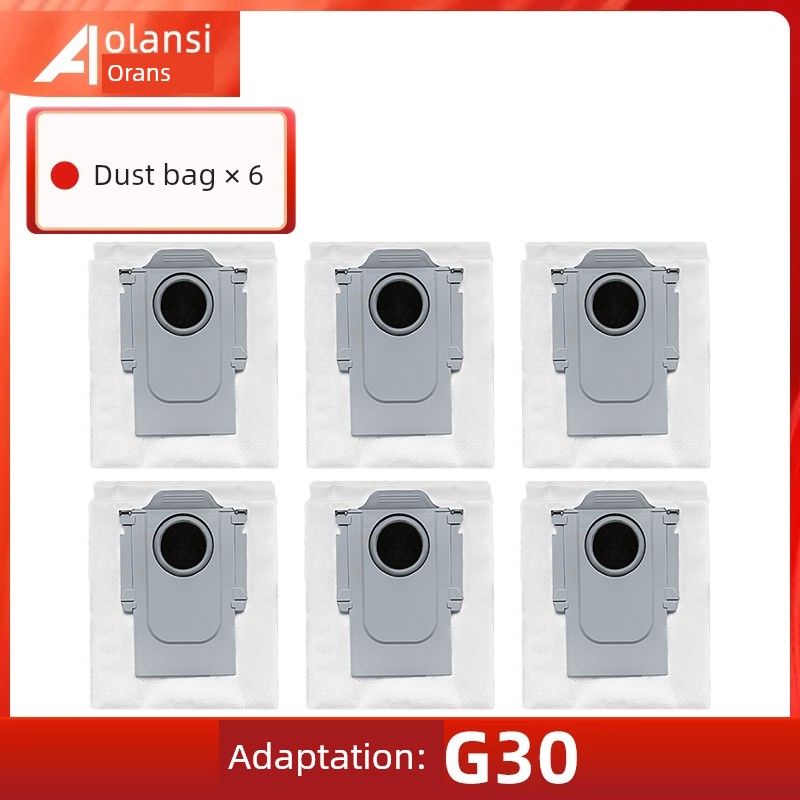 Applicable to Stone Robot Cleaner G30 Accessories Rolling Brush Side Brush Strainer Rag Dust Collection Bag Cleaning Solution