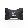 Car Seat Headrest Soft Suede Neck Pillow For BMW F30 F10 E90 F20 E46 E60 E70 E39 E36 E87 G20 Auto Interior Aaccessories keychain FR7