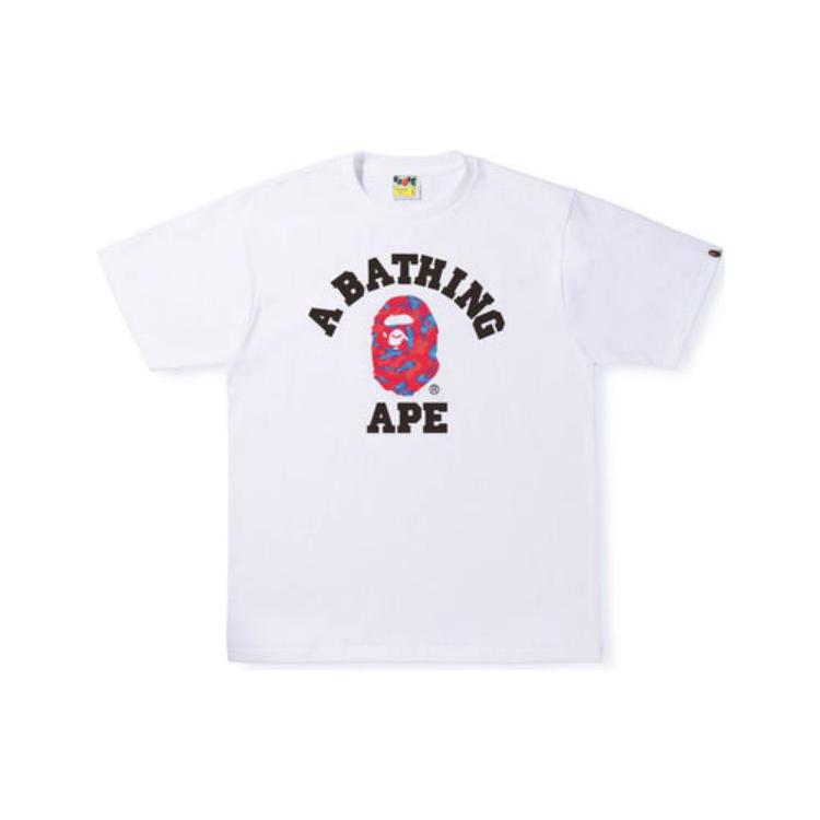 Футболка Bape Stroke Camo College 1I30-110-054