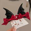 2/4Pcs Halloween Bat Wing Hair Clips Women Lolita Bat Devil Wings Shape Barrettes Gothic Spicy Girls Photo Prop Costume Hairpins