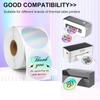 Self-adhesive Wrapping Stickers Glitter Thermal Printer Label Sticker Wedding