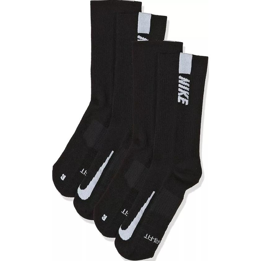 Nike Гольфы унисекс, 2 пары, черные SX7557-010