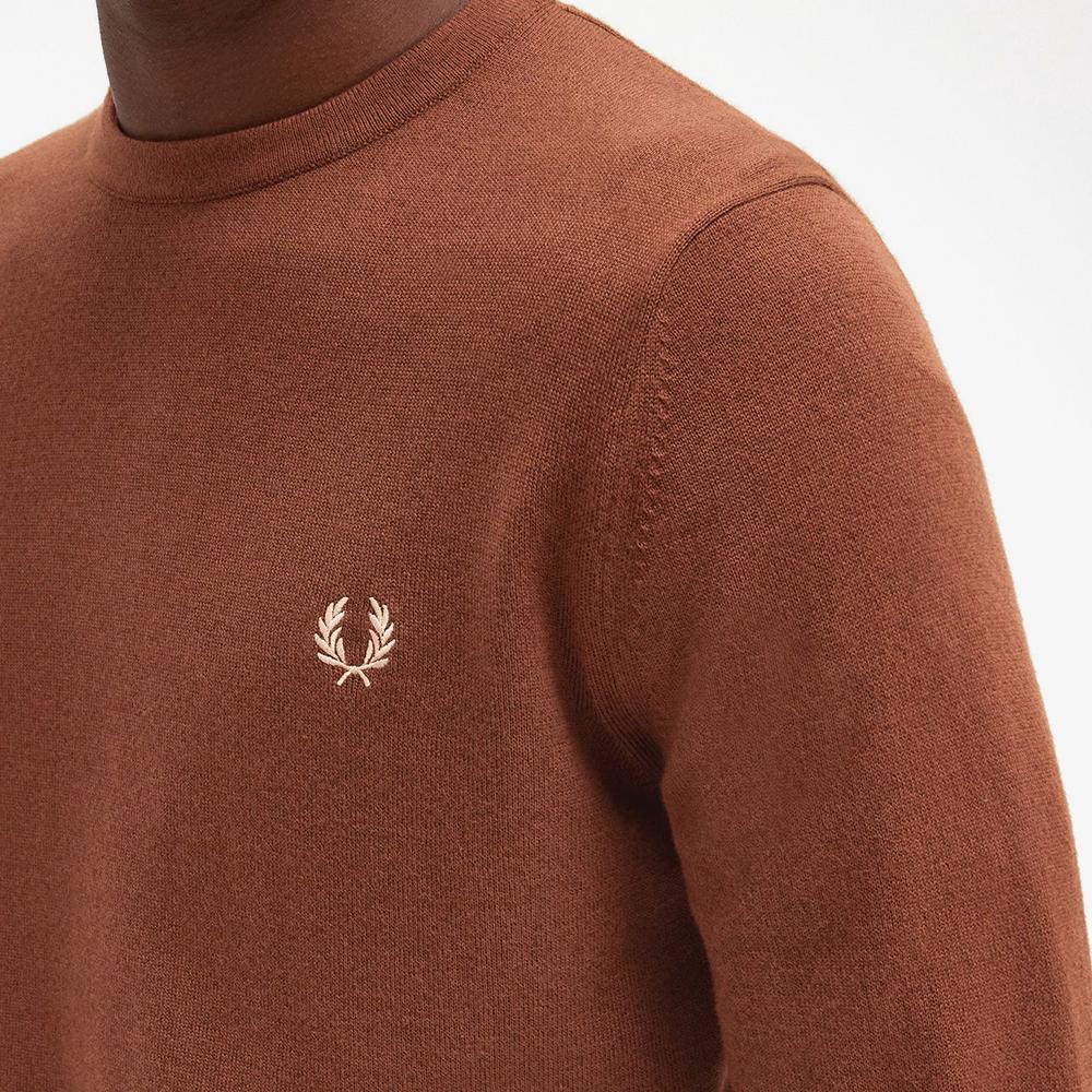 Fred Perry [Baseline] Классический джемпер с круглым вырезом из шерсти мериноса (S54) Afpm2439601-S54
