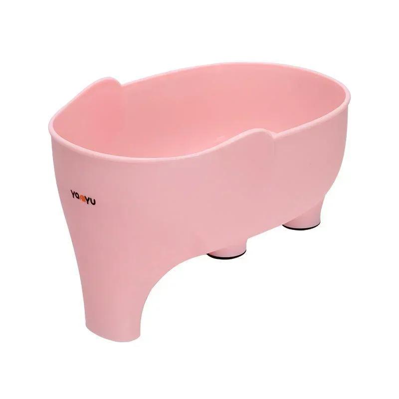 Elephant Drain Baskets Multi-purpose Kitchen Storage Drains Basket Household Fruit and Vegetable Basket Plastic DrainBaskets