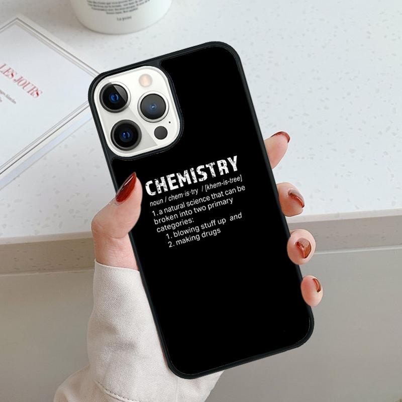 Chemistry Phone Case For iPhone 17 Air 11 12 13 14 15 16 Pro Max Cover For iPhone 17 Air Max 5 Plus Coque Shell