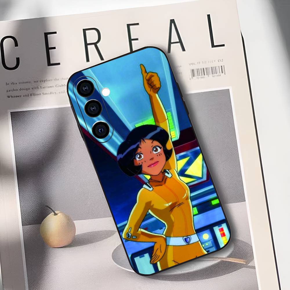 Cool T-Totally S-Spies Phone Case For Samsung Galaxy A73,A72,A71,A70,A53,A52,A51,Others Soft Black Cover