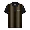 Mens Pinstripe Polo Shirt