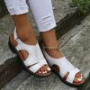 Fashion 35-43 Summer Women Shoes Sandals Open Toe Walking Shoes Soft Ladies Shoes Wedge Women Shoe Roman Sandal Women Female Footwear
