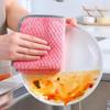 Super Absorbent Microfiber Towels Kitchen Dish Cloths Non-Stick Oil Washing Cloths Anti-grease Wiping Rags Tableware Cleaning And Wiping Tools