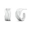 Enuff (silver 925) Petal Textured Earring