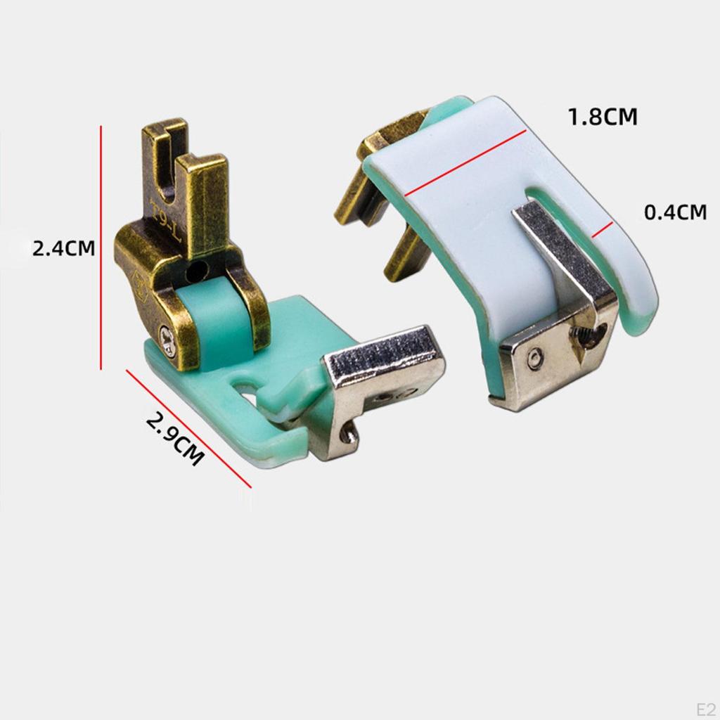 Foot, Multifunctional Presser Anti Uneven Sewing Machine Accessories, Replacement Rolling Edge