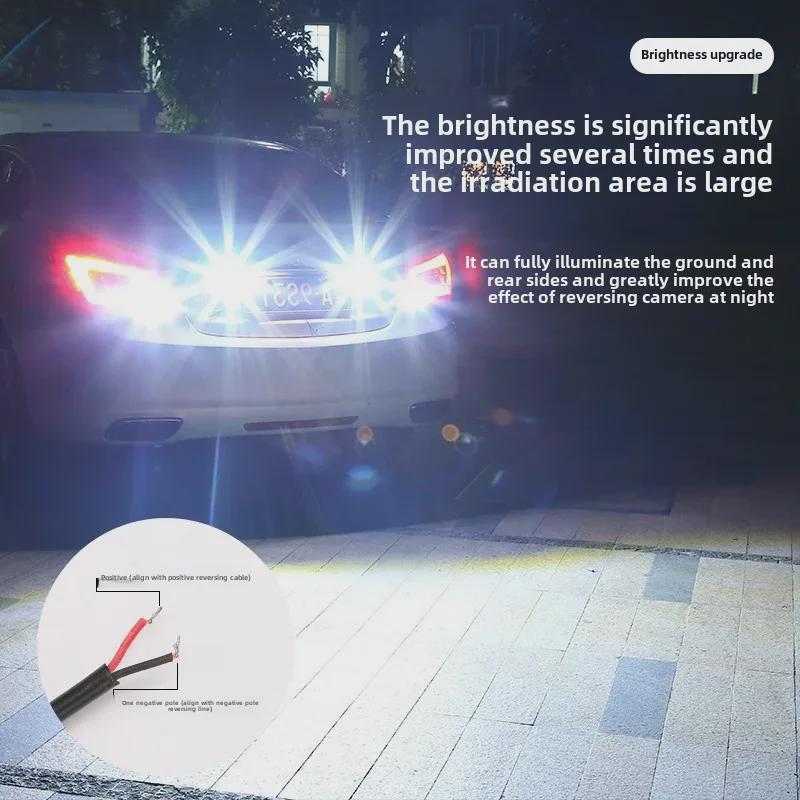 Суперяркий светодиодный фонарь заднего хода с дополнительным орлиным глазом для больших грузовиков, универсальный 12 В-24 В