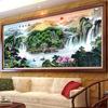 Mosaic Art Diamond Painting Full Diamond New Rising Sun Dongsheng Living Room 5d Stick Diamond Cross-stitch Chinese Style Diamond Embroidery Diy