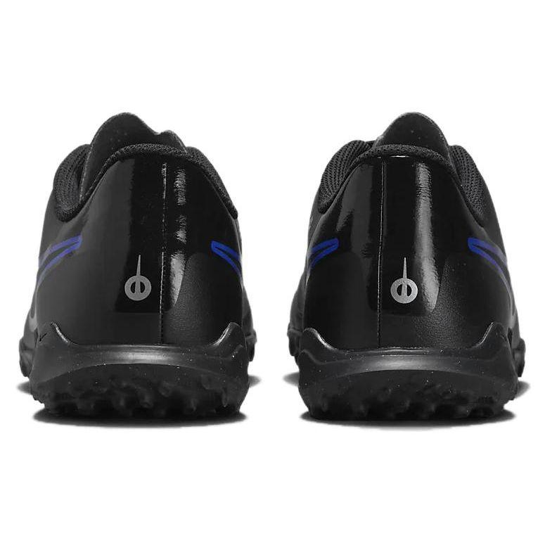 Nike Tiempo Legend 10 Club Round Logo TF (Rubber Studs) Firm Ground Artificial Grass Soccer Shoes Men Soccer Shoes Black DV4345-040