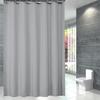Peva Waterproof Shower Curtain Mildew Bathroom Solid Curtain Wave Window Tulle Home Luxury With Hooks  Heavy S Fold Wavy Shower