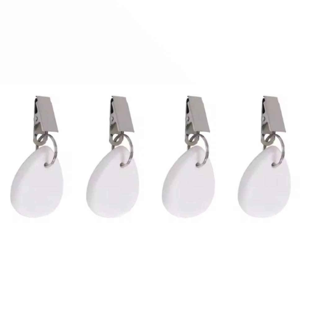 4PCS Windproof Marble Tablecloth Clip Decorative Table Cover Weight Tablecloth Drop  Picnic
