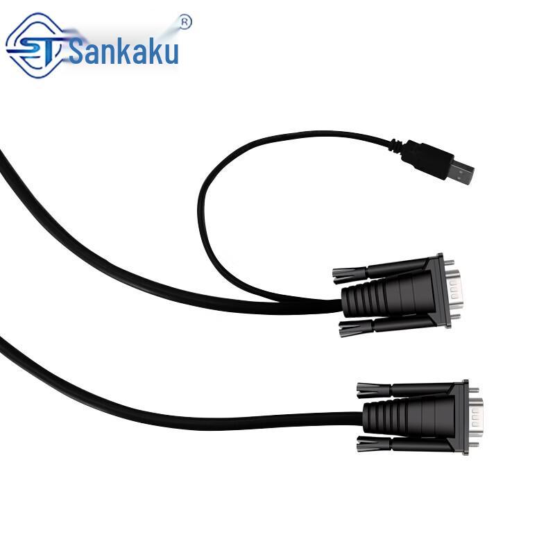 KVM-переключатель Santuo и кабель VGA