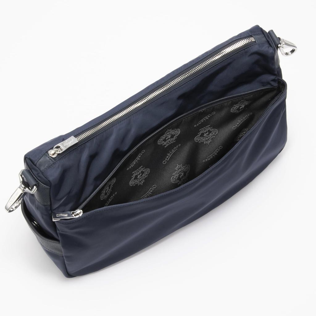 Orobianco Men's SOLO Bag, Authentic, 12L, 760g, 2-Way, Horizontal, Interchangeable Strap, No. 92955