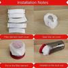 100Pcs Disposable Home Vacuum Cleaner Filter Protective Cover Durable Mesh Net Dust Collection Non-Woven Filter Cover Accessories