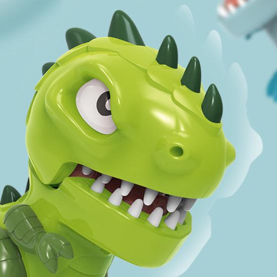 Игра «Зубы динозавра» Игра «Укуси палец» Игрушка-динозавр со сверкающими глазами Толкай