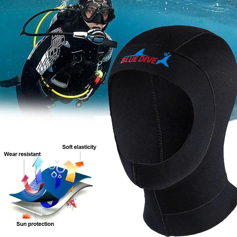 Sun Protect Diving Headsets Chloroprene Rubber Diving Swimming Hats Snorkeling Hats  Surfing