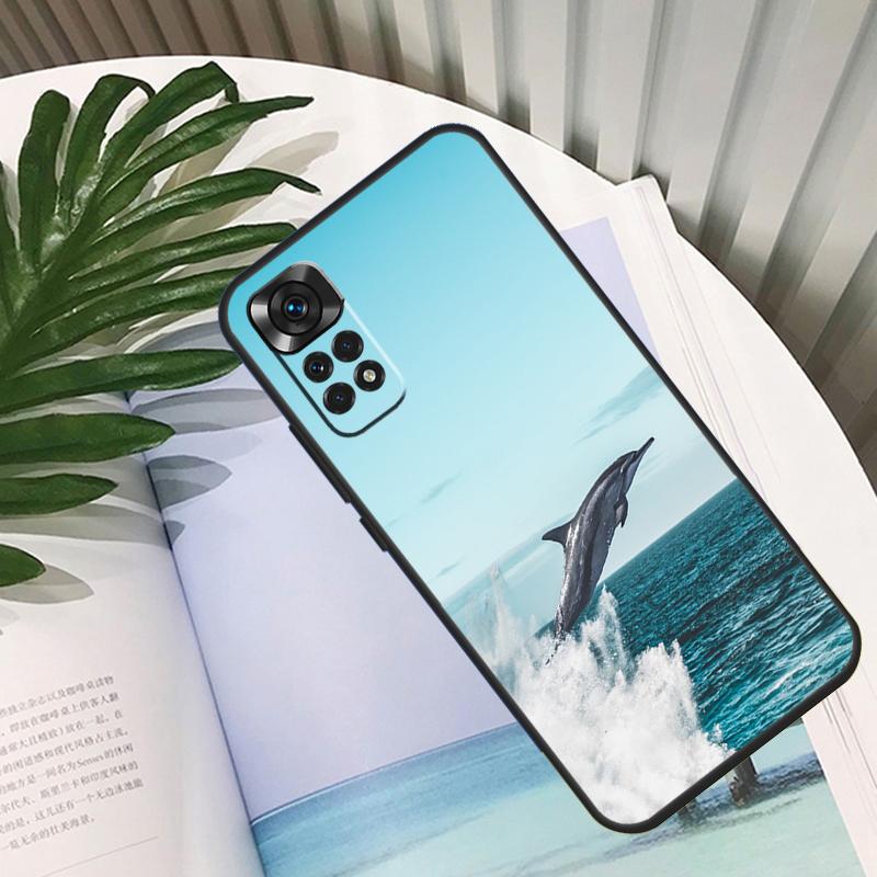 Чехол Ocean Dolphin Для Xiaomi Redmi Note 14 13 10 11 12 15 Pro Plus Чехол Для Redmi 15 13C 12C 10C 14C 15C