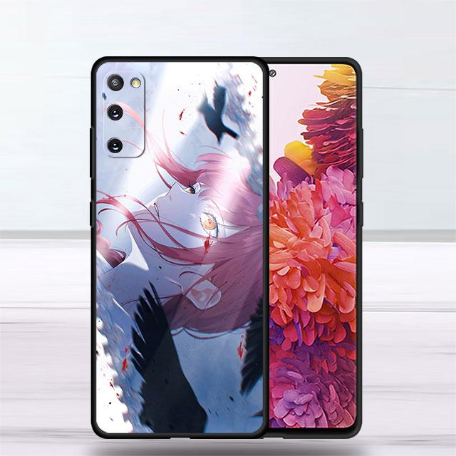 Чехол для Samsung Galaxy S22 Ultra S20 FE S21 Plus S10 Lite S10e S9 S8 S7, силиконовый чехол для телефона, мягкий чехол с бензопилой, человек Makima Sac