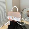 New Fashionable and Versatile Women's Bags, Commuting Daily Practical Contrasting Color Handbags, Shoulder Messenger Bags